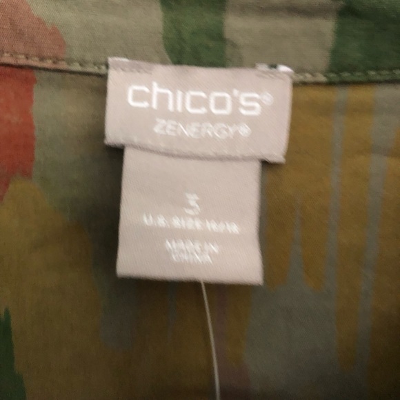 NWT Chico’s Ikat Utility Jacket - Picture 3 of 8